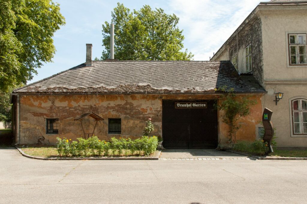 Old buildings in Marchegg, Austria