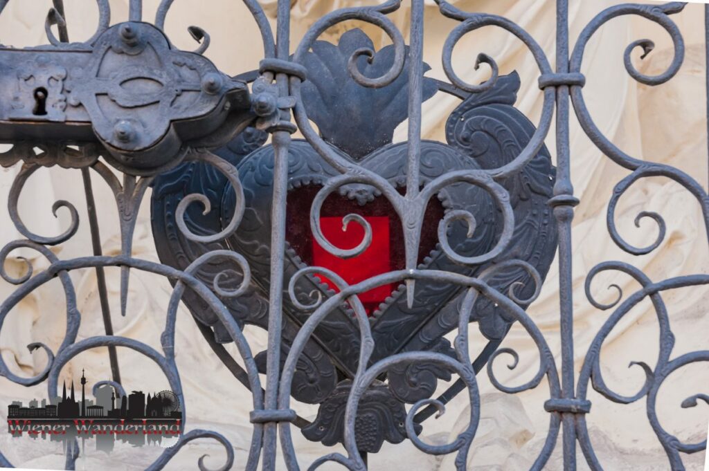 Stained glass and metal decoration, Melk