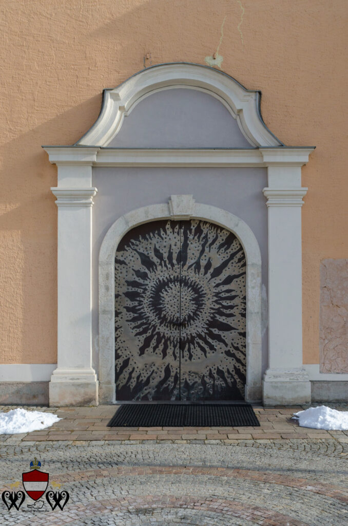 Mürzzuschlag Catholic church door