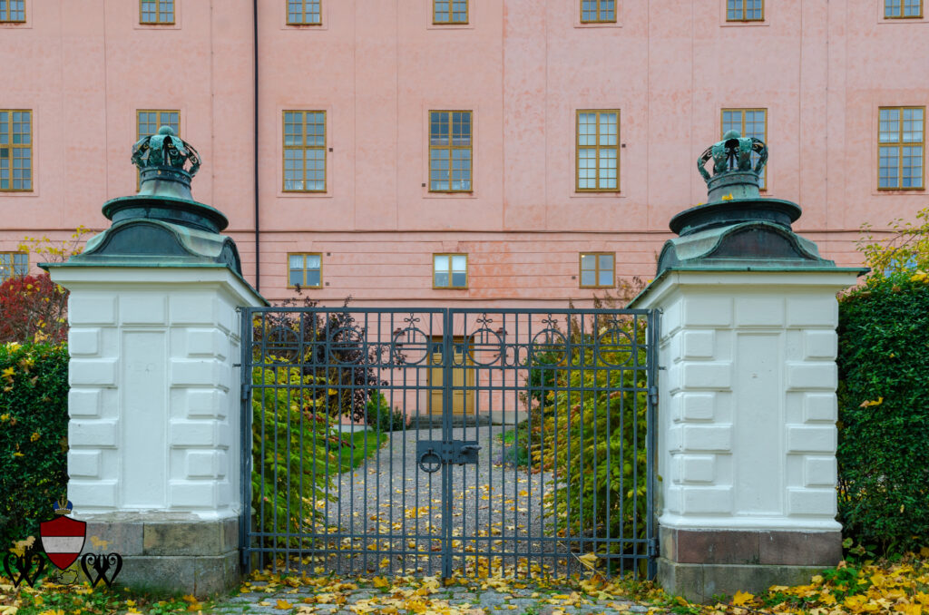 The rear gates at Uppsala Castle