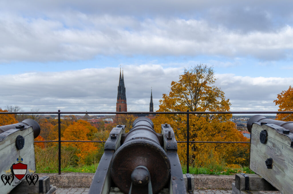 A cannon at Uppsala Castle