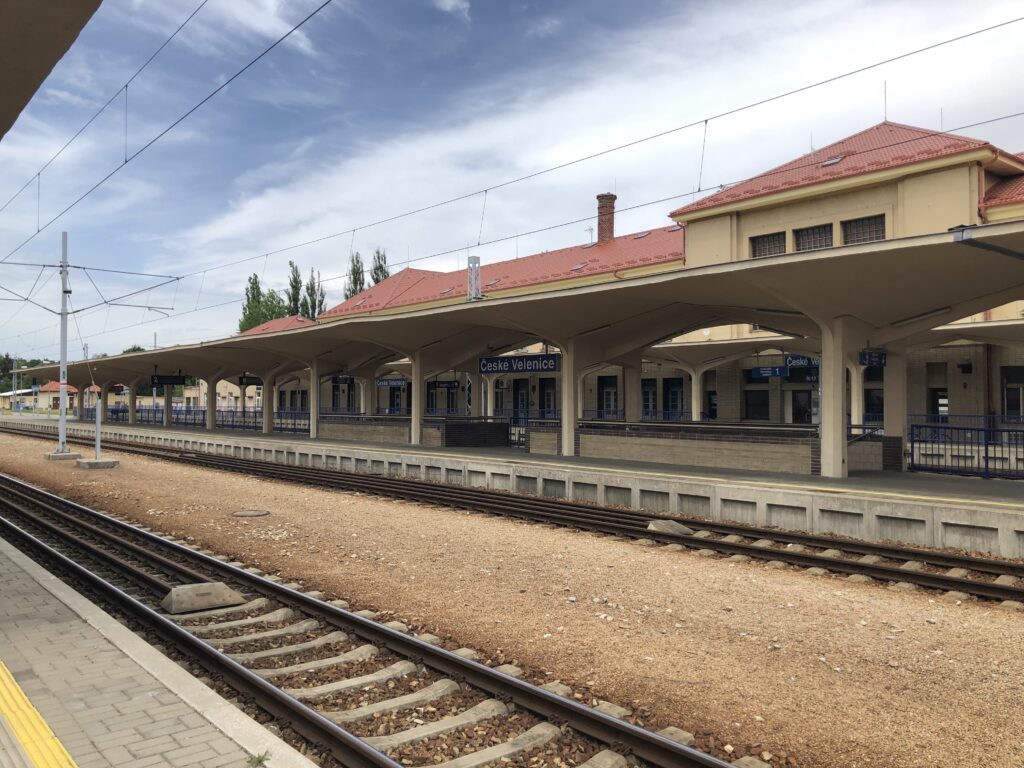 Českė Velenice Train Station